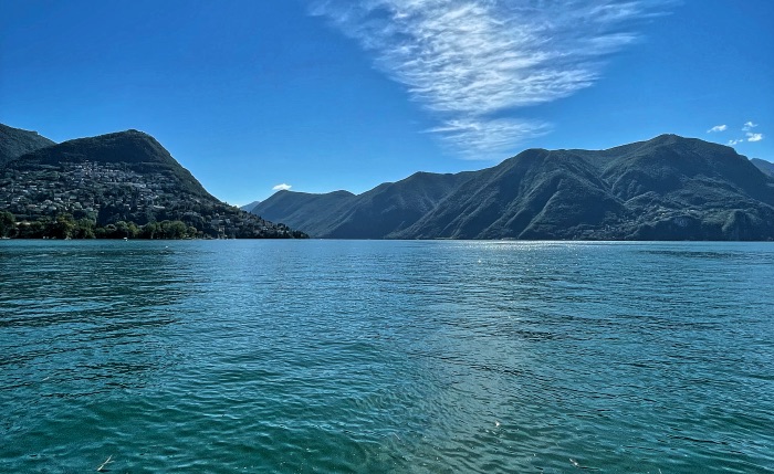 Lugano lake