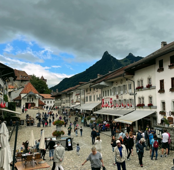 The town of Gruyères