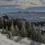 Mount Rigi in the winter