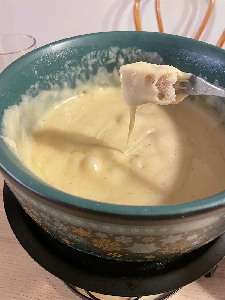 Cheese fondue